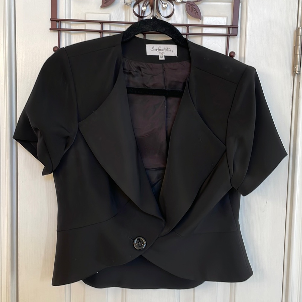 Serena Kay Paris Vintage Black Short Jacket